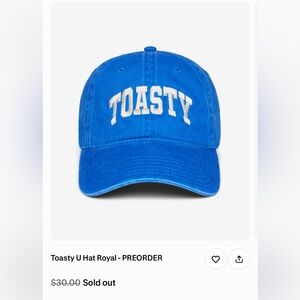 The Toast podcast “toasty” hat